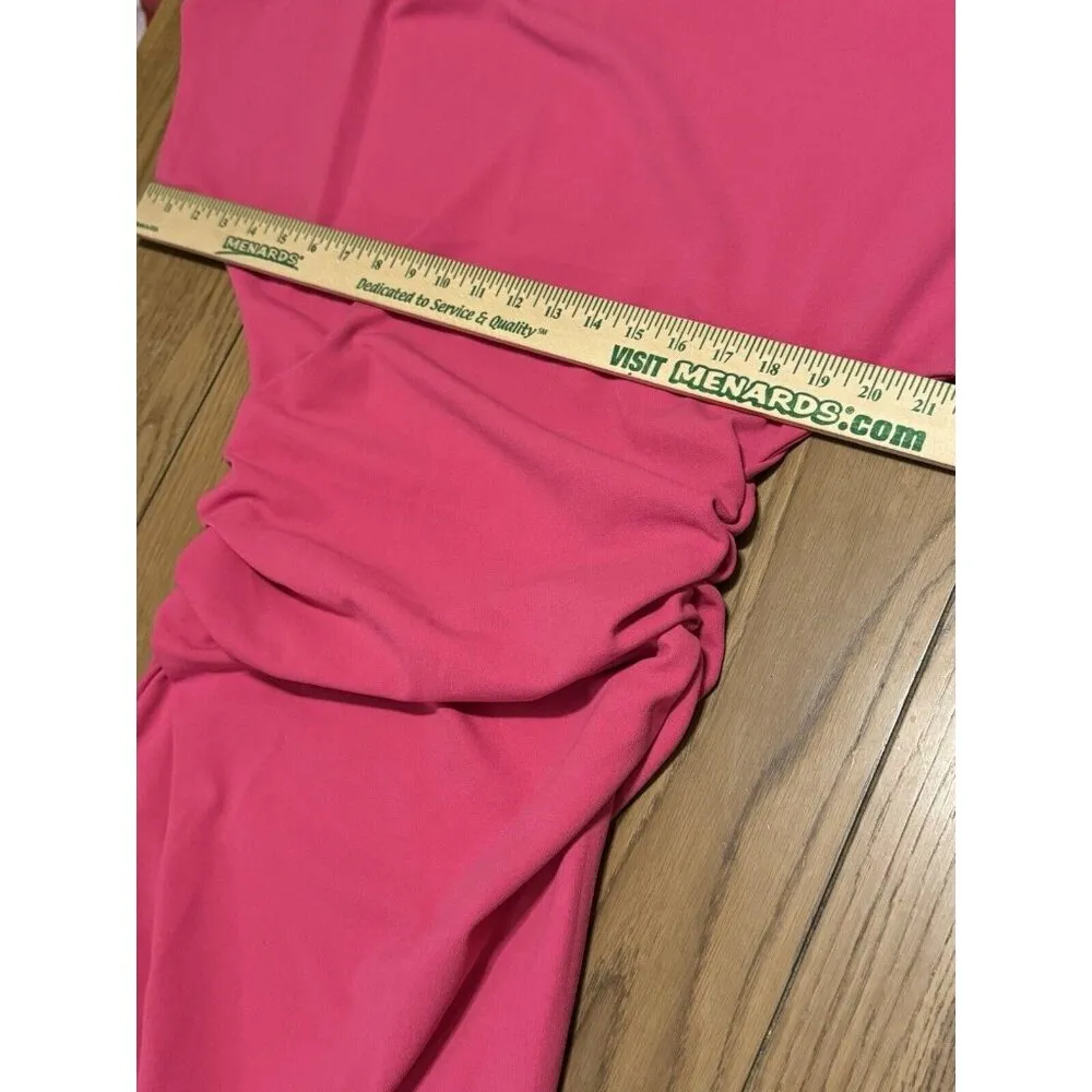New Beautiful Pink Gibson Latimer Asymmetrical Dress Size Small Sexy Formal City - Image 3