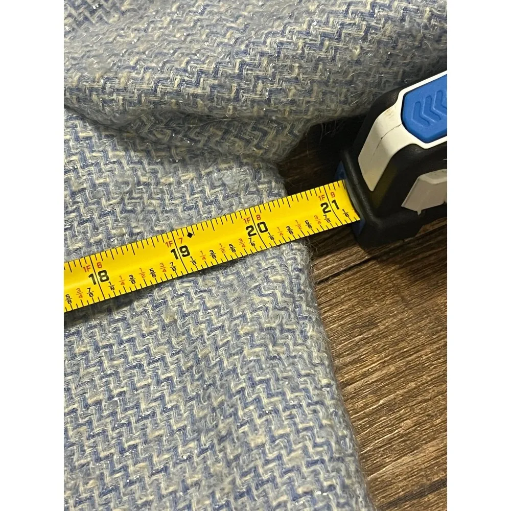 Vintage Pendleton powder blue wool blazer jacket - Image 5