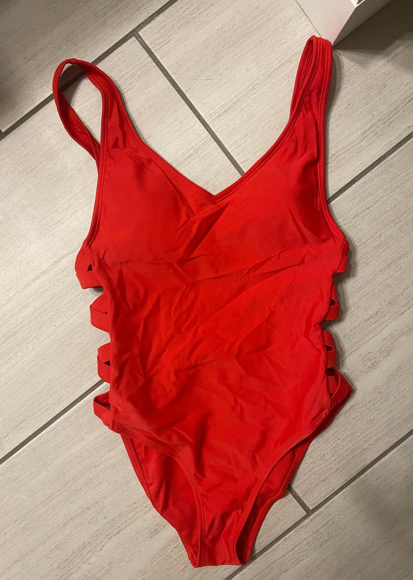 Target Red One Piece Swimsuit - Image 3