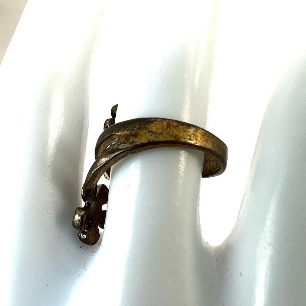 Flower cocktail ring - Image 6