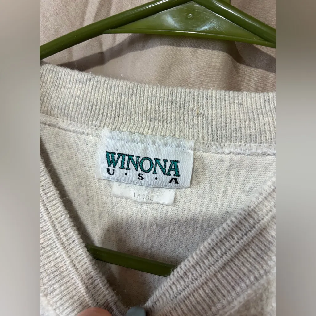 Vintage Winona Amana crewneck Size L - Image 3