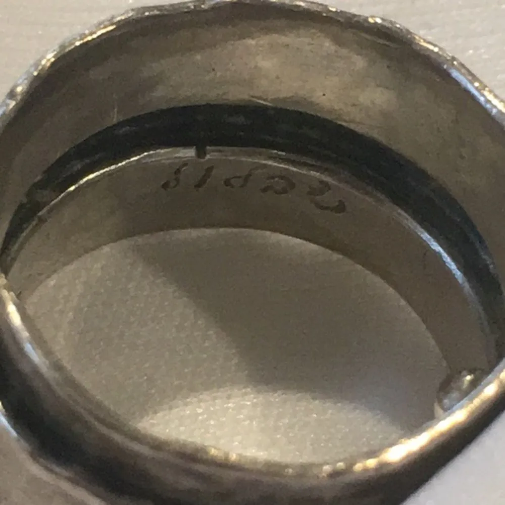 DIDAE Sterling Silver Cigar Band Ring Sz 7 - Image 8