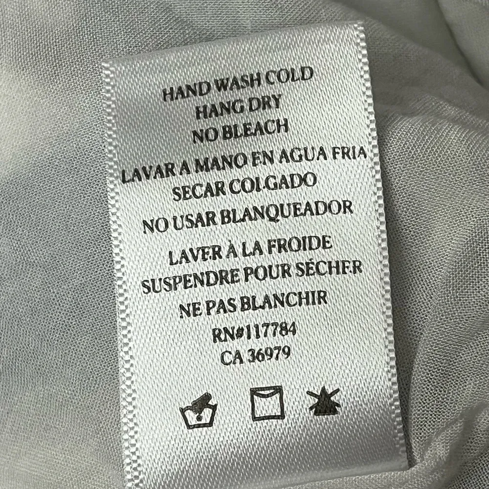 Rails Wren Stripe Linen Mini Dress Women’s L Nautical Preppy Coastal Beach - Image 8