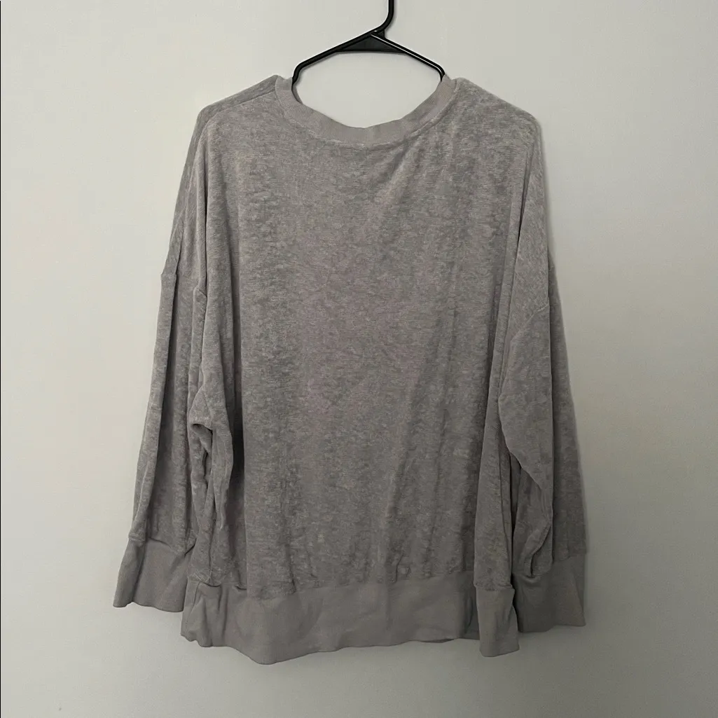 Old Navy Crewneck Sweater in Heather Gray size‎ 3X - Image 2