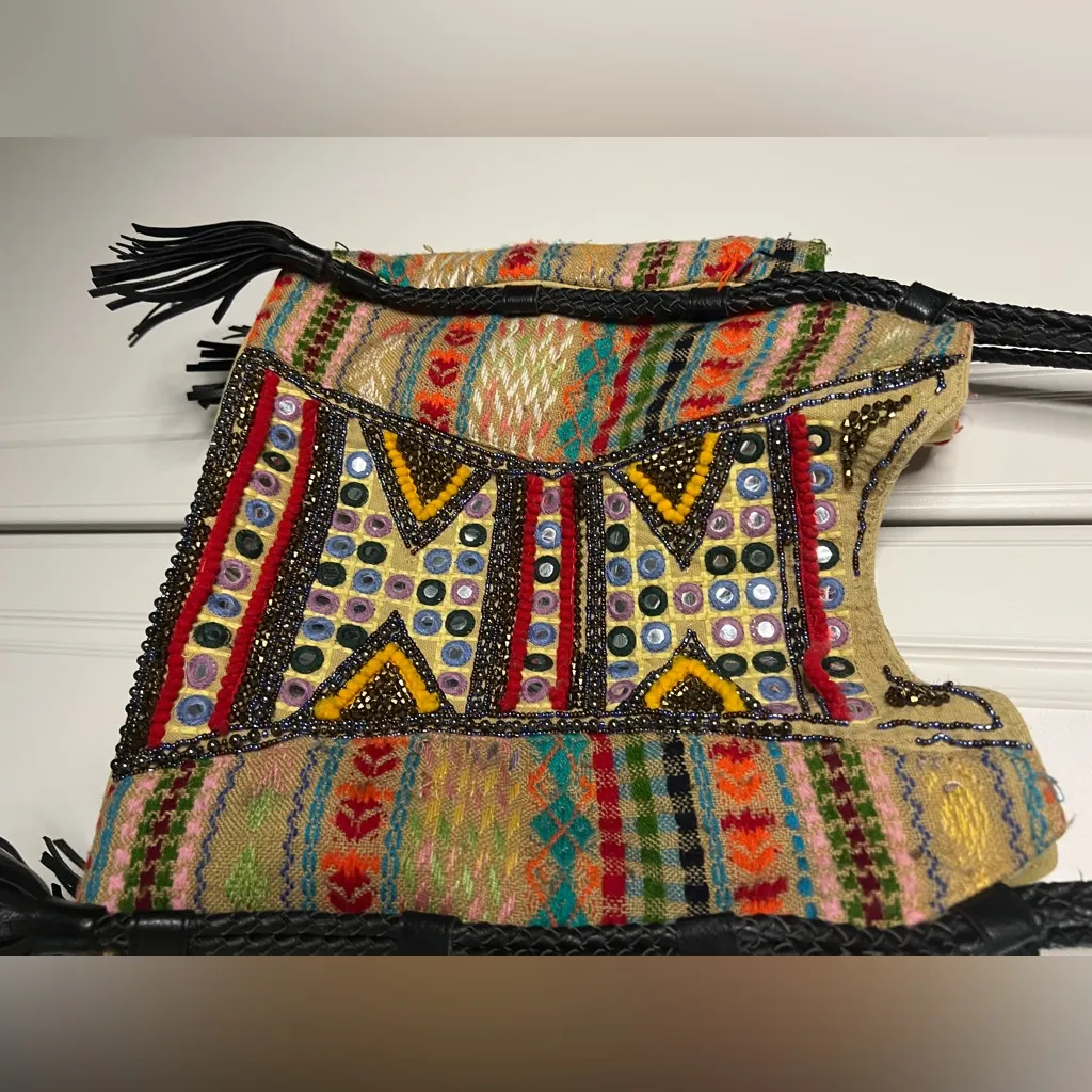 Big Buddha Beaded Tote Bag - Image 5