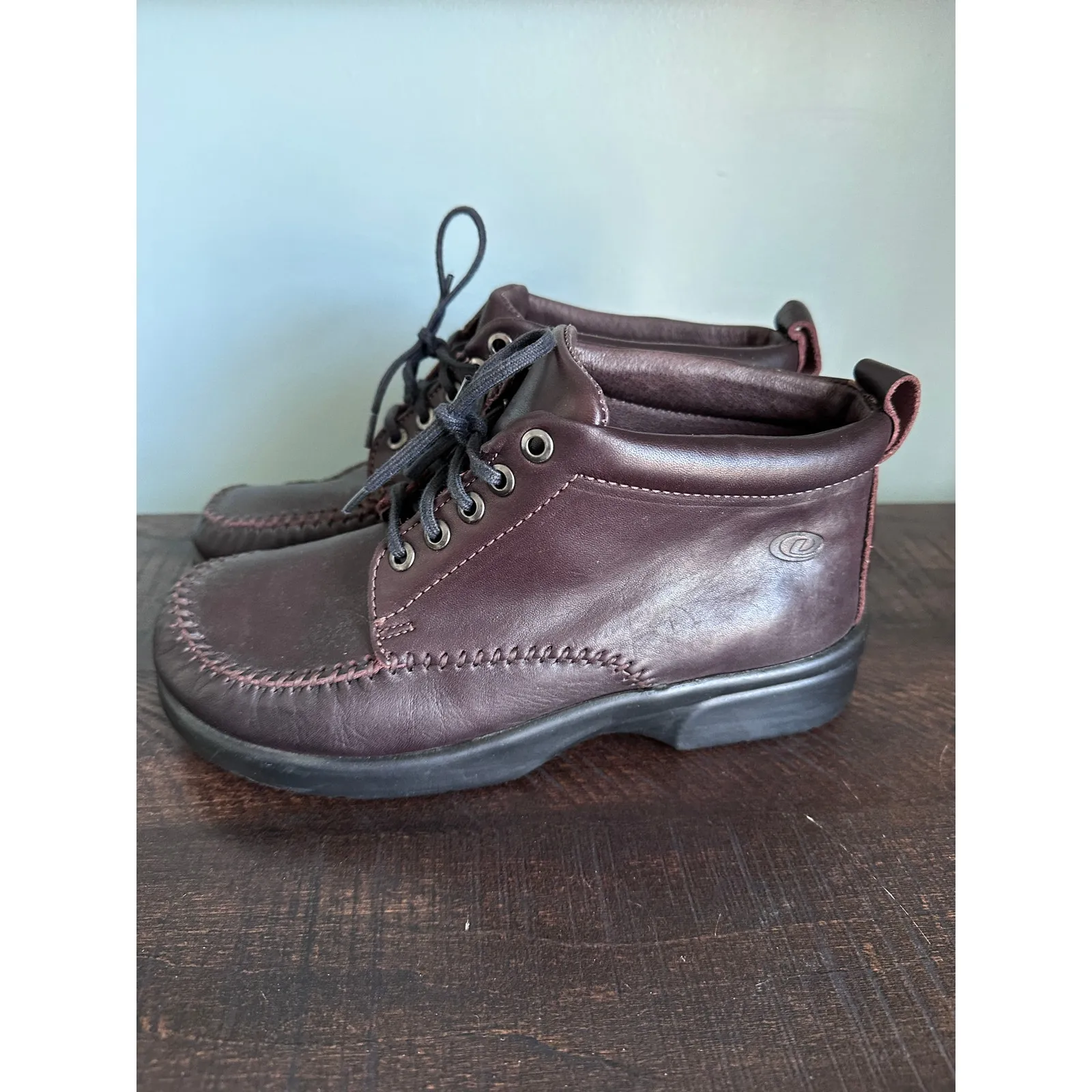 Dexter Chukka Boots Brown Nubuck Leather Comfort Women's Size 8 - Image 4