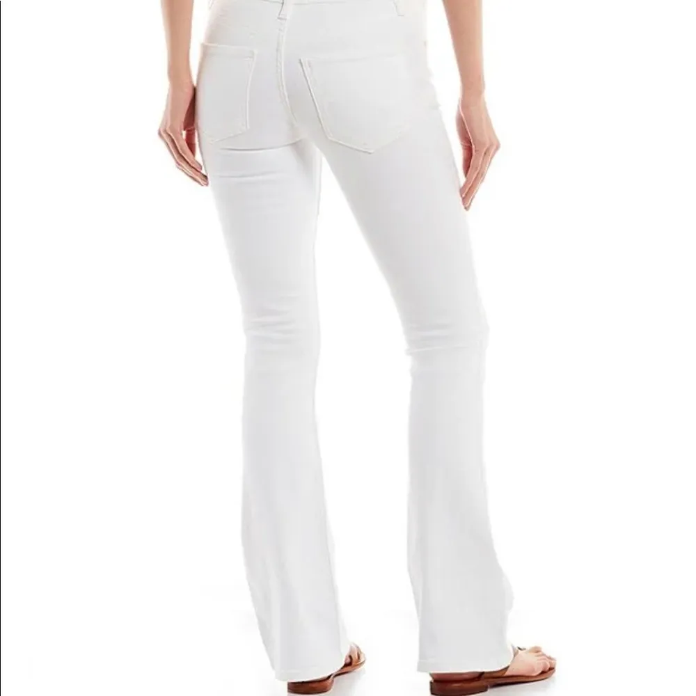 Carmen Flare Jeans in Optic White Size 32 NWT - Image 2