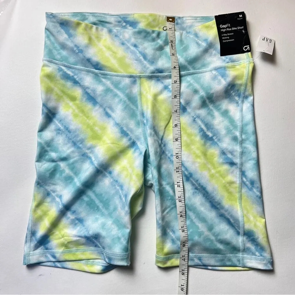 Gap Fit Women’s Multi-color Athletic Sporty Workout High Rise Bike Shorts 
Sz M - Image 7