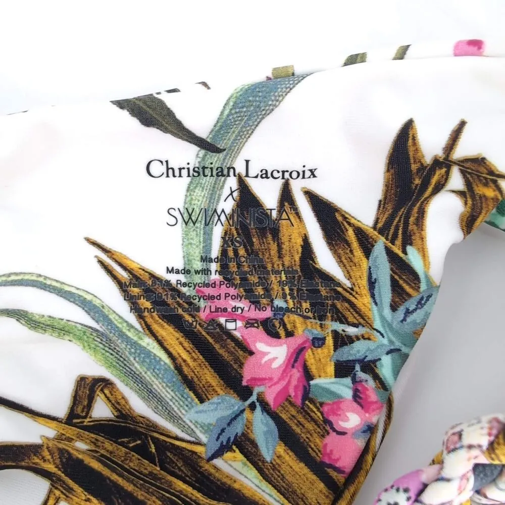 Swiminista Christian Lacroix Daring Bikini Josephine Is Busy Print NWT - Image 7