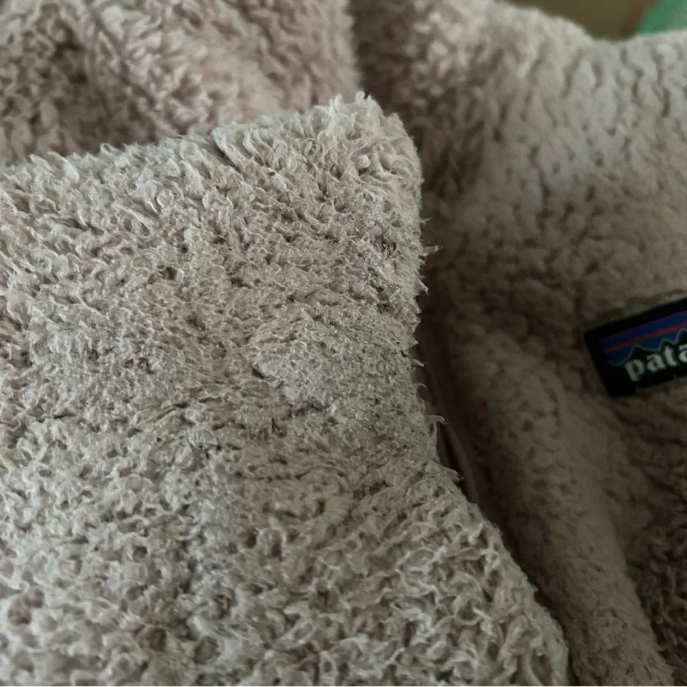 Patagonia Los Gatos Fleece Vest Pockets Dusty Pink Sz Small - Image 6