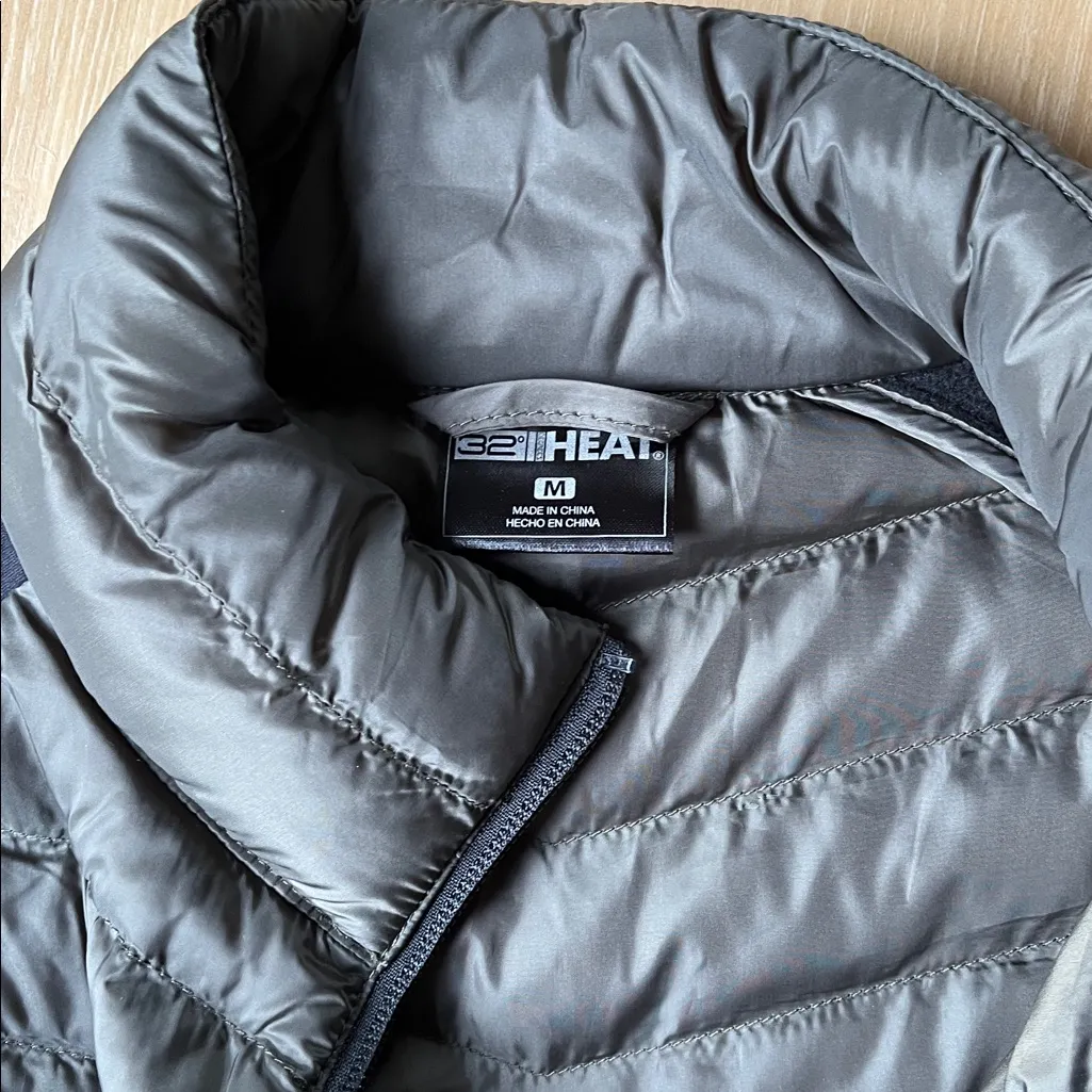 32 Degrees olive Quilted Jacket - Image 2