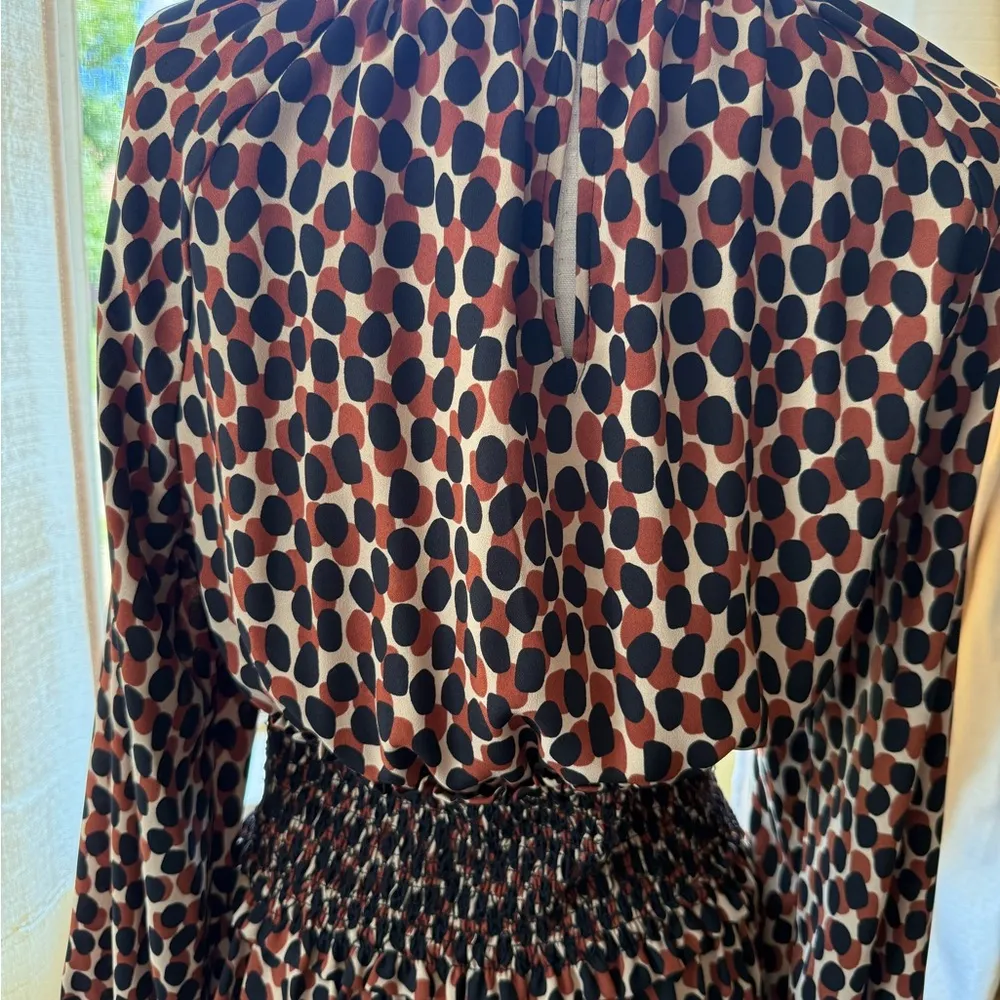 Elegant Polka Dot Dress - Image 3