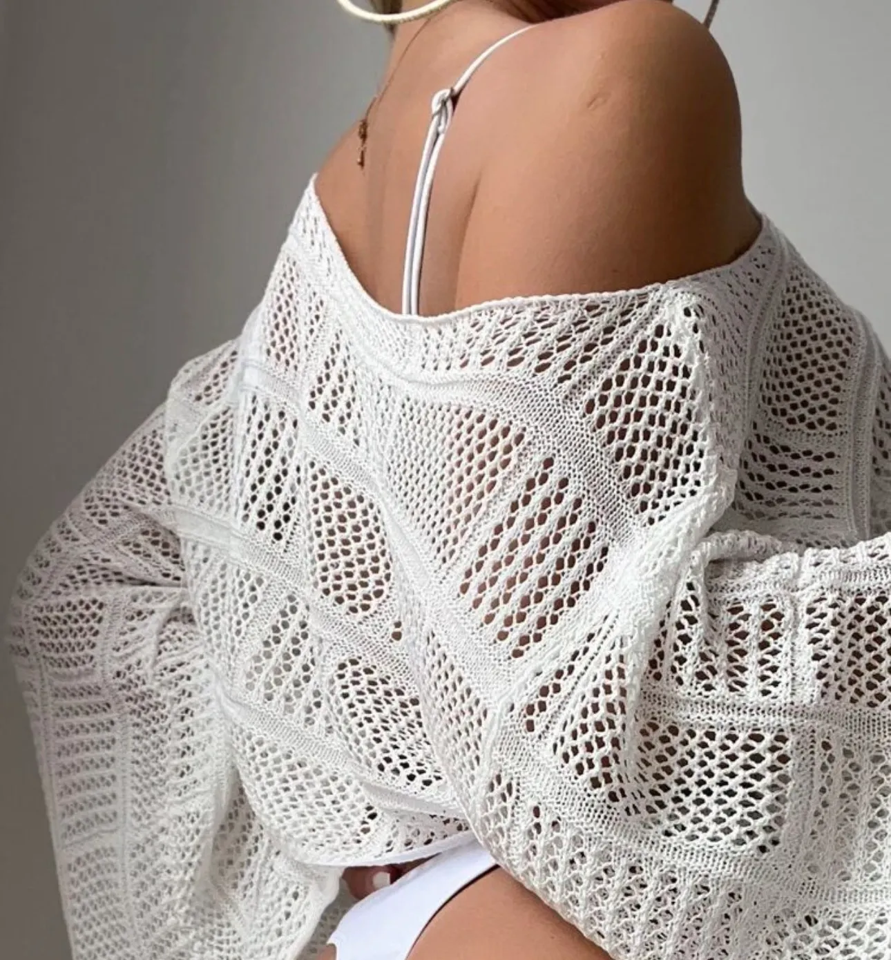 beach cover up top - Image 2