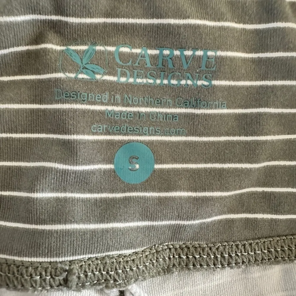 Carve Designs Green Saluda Tight SPF SUN SURF Paddlesports Beach summer leggings - Image 3