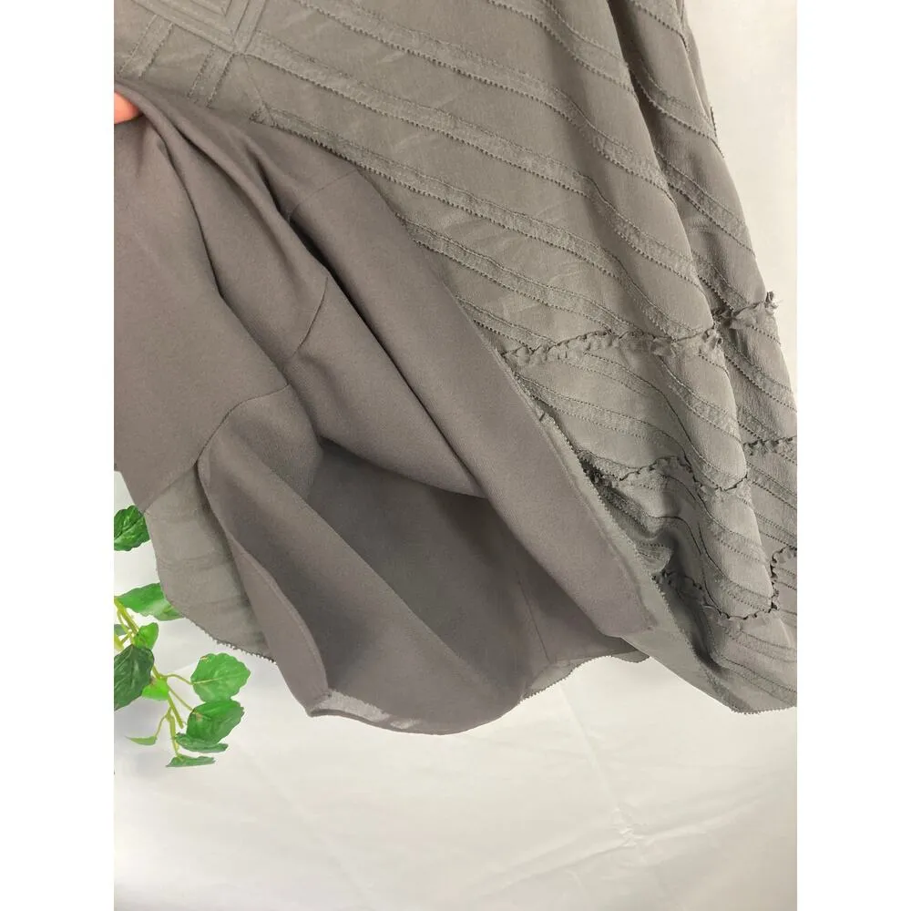 Calvin Klein Silk Textured Skirt - Image 3