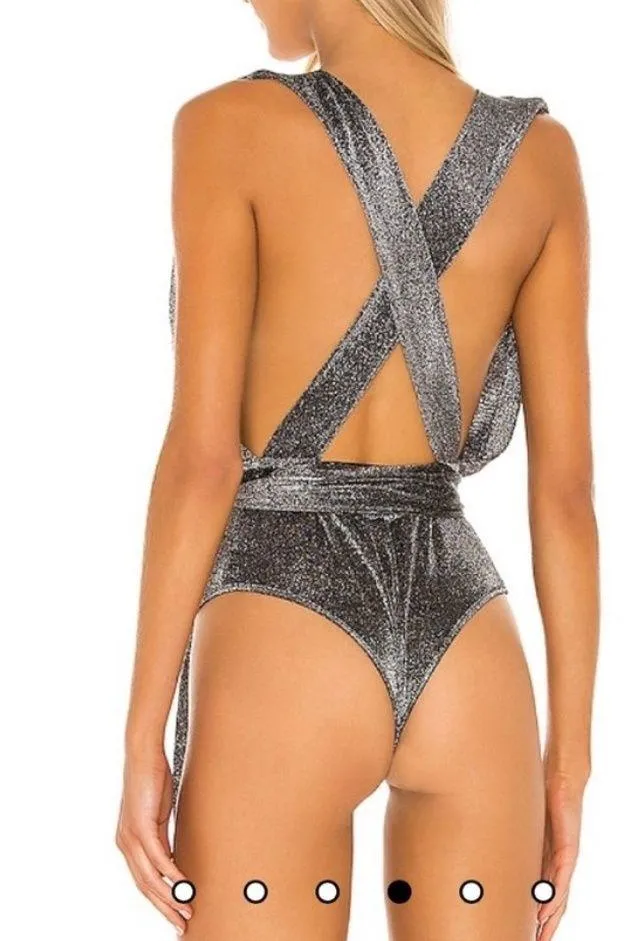 superdown Revolve  Sparkle Bodysuit - Image 3