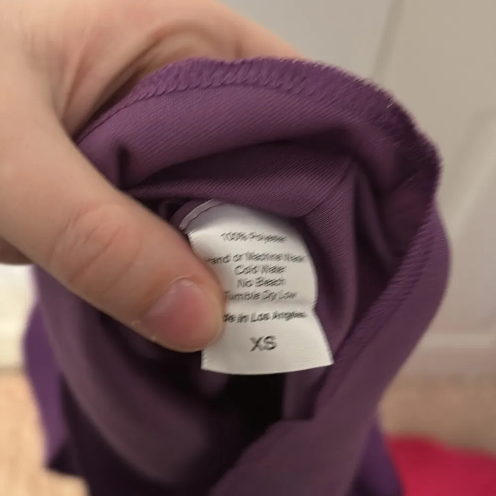 Lucy in the sky purple satin lace up mini dress - Image 7