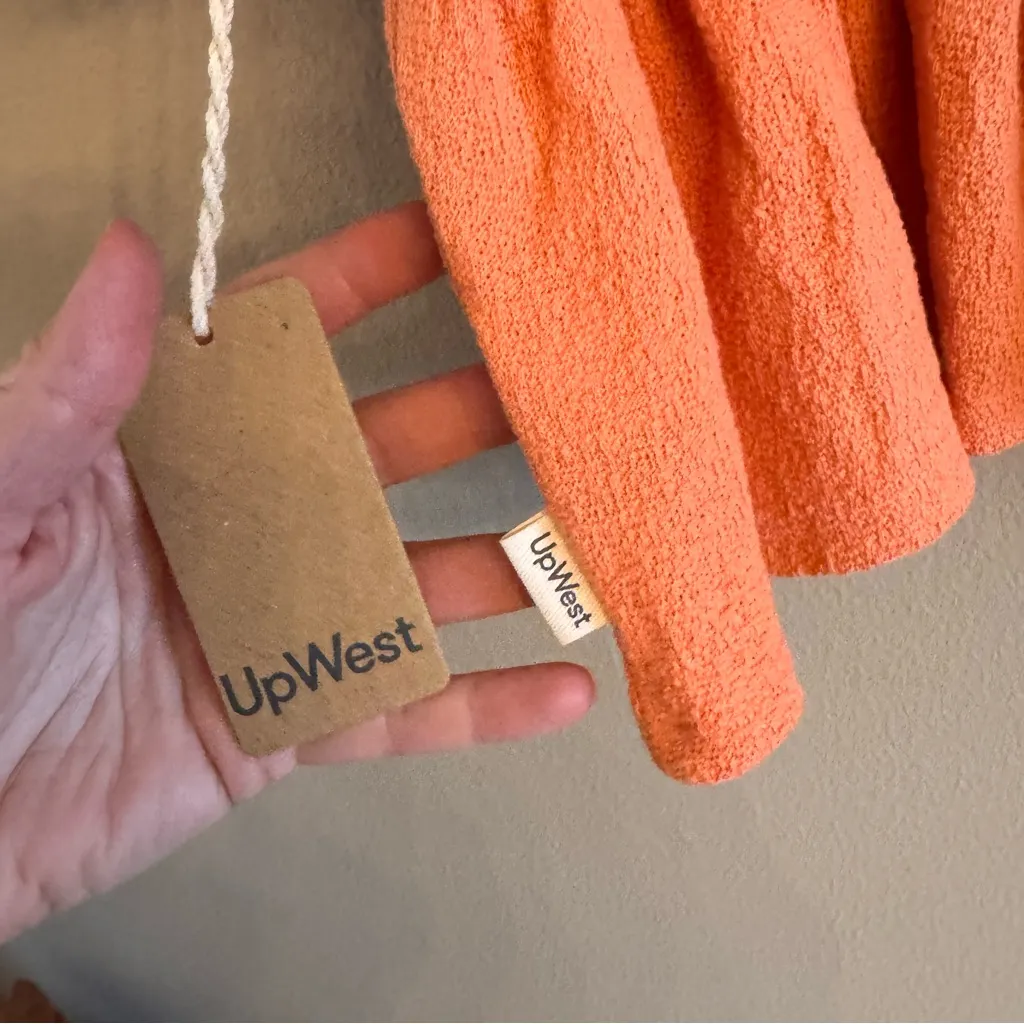 UPWEST‎ Resort Cropped Tee Orange Size XS - Image 3