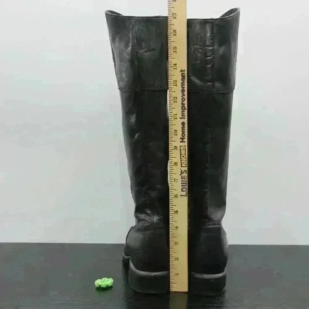 Sonora Sophie Women’s Black Distressed Leather Boo Size undefined - Image 7