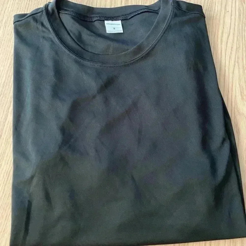 💥🆕Sport-Tek Basic Black Crew Neck Top M🆕 - Image 3