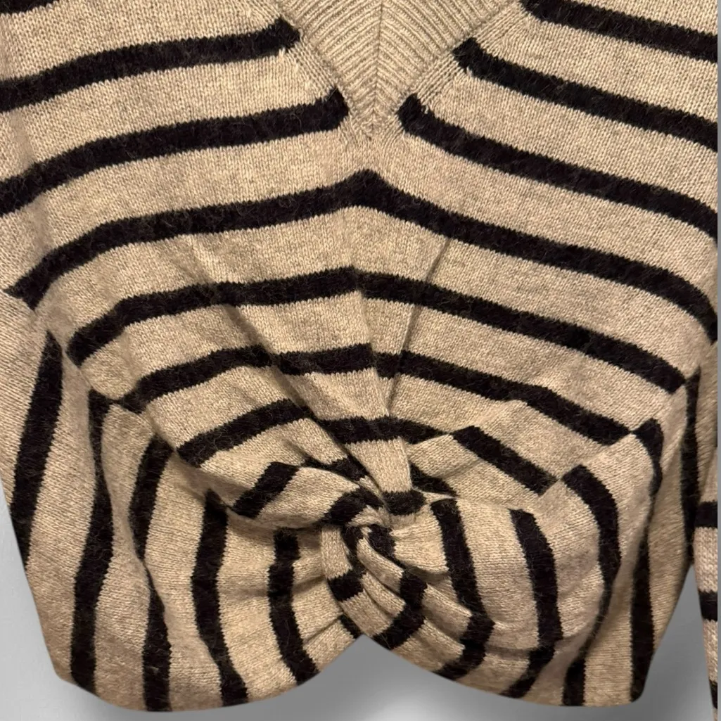 Olivaceous  Wool Blend‎ Gray Sweater - Image 3