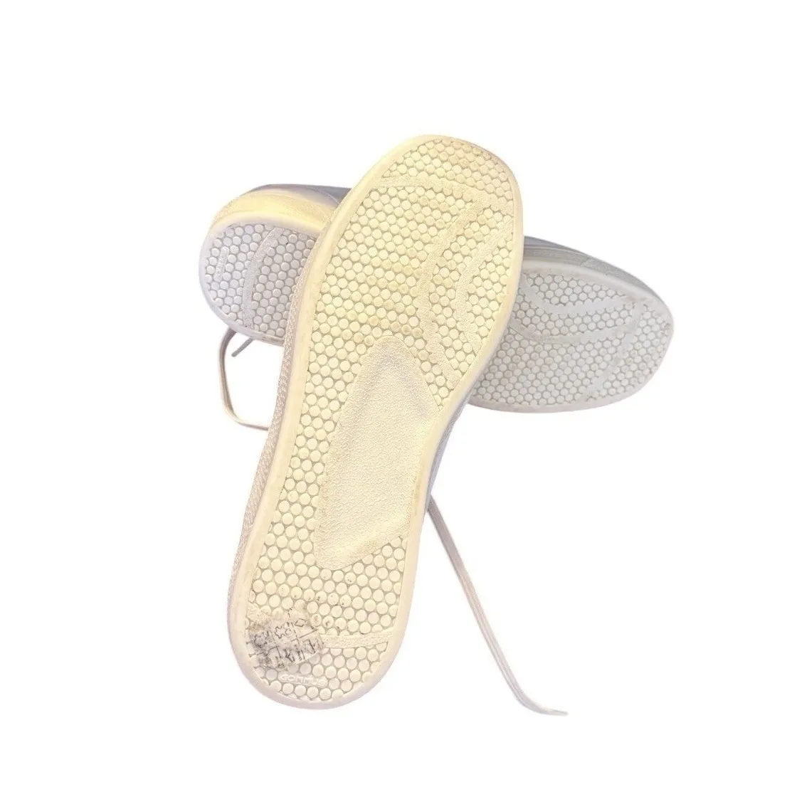 Polo Ralph Lauren Women's White Leather Sneakers Size 6D Lace-Up Casual Shoes - Image 6