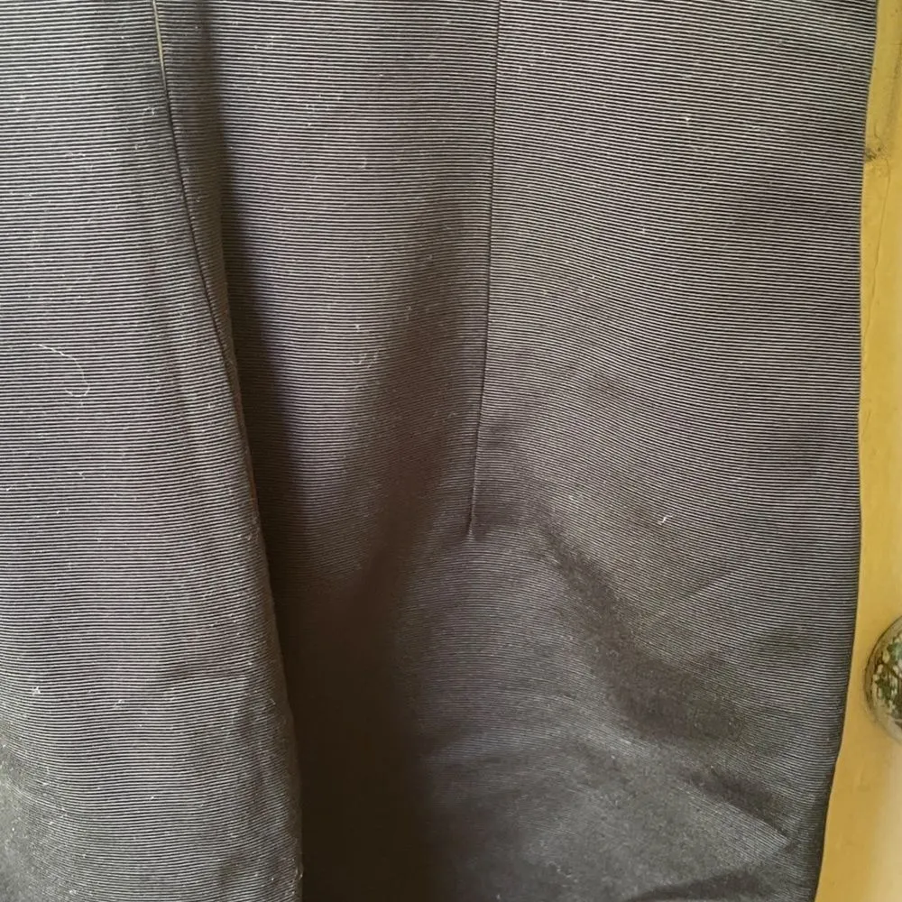 Tahari Petite black and white colorblock sleeveless zipper sheath dress size 4P - Image 14