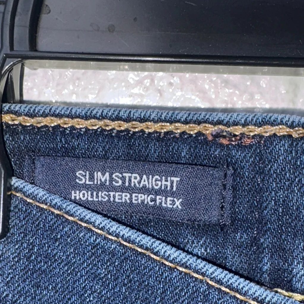 Hollister Slim Straight Epic Flex Fit Jeans 👖 - Image 5