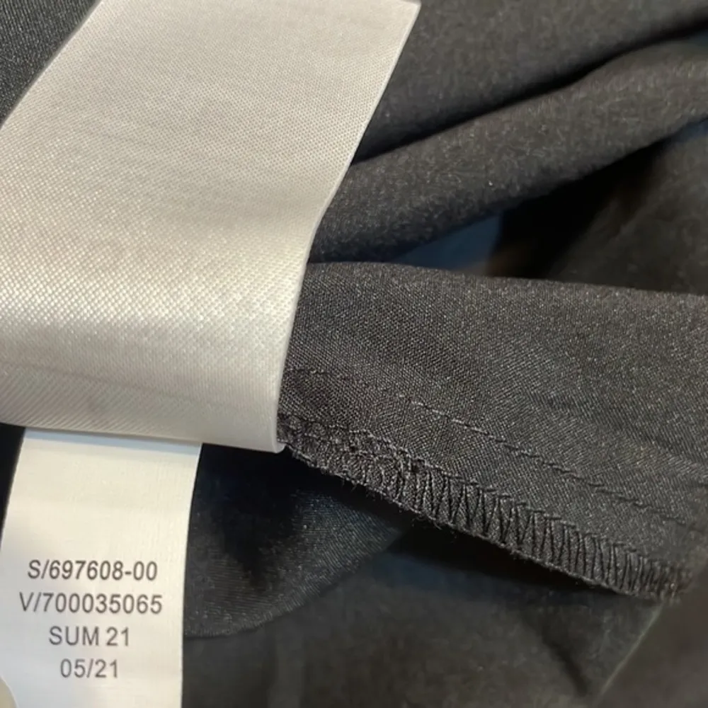 Banana Republic shirt dress black womens cuff long button sleeve NWT Sz small - Image 37