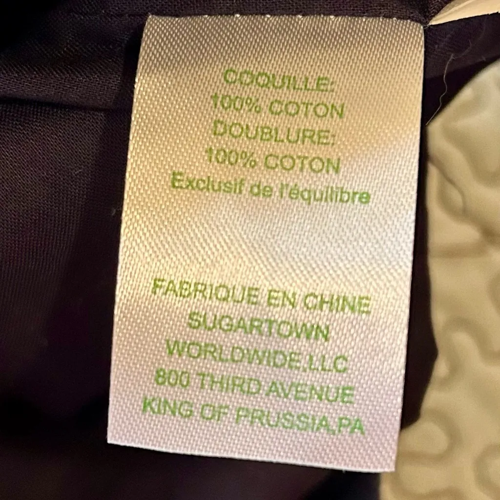 NWT Lilly Pulitzer Sasha Cotton Pique Textured Dress Gold Lace Applique Sz 2💛 - Image 11