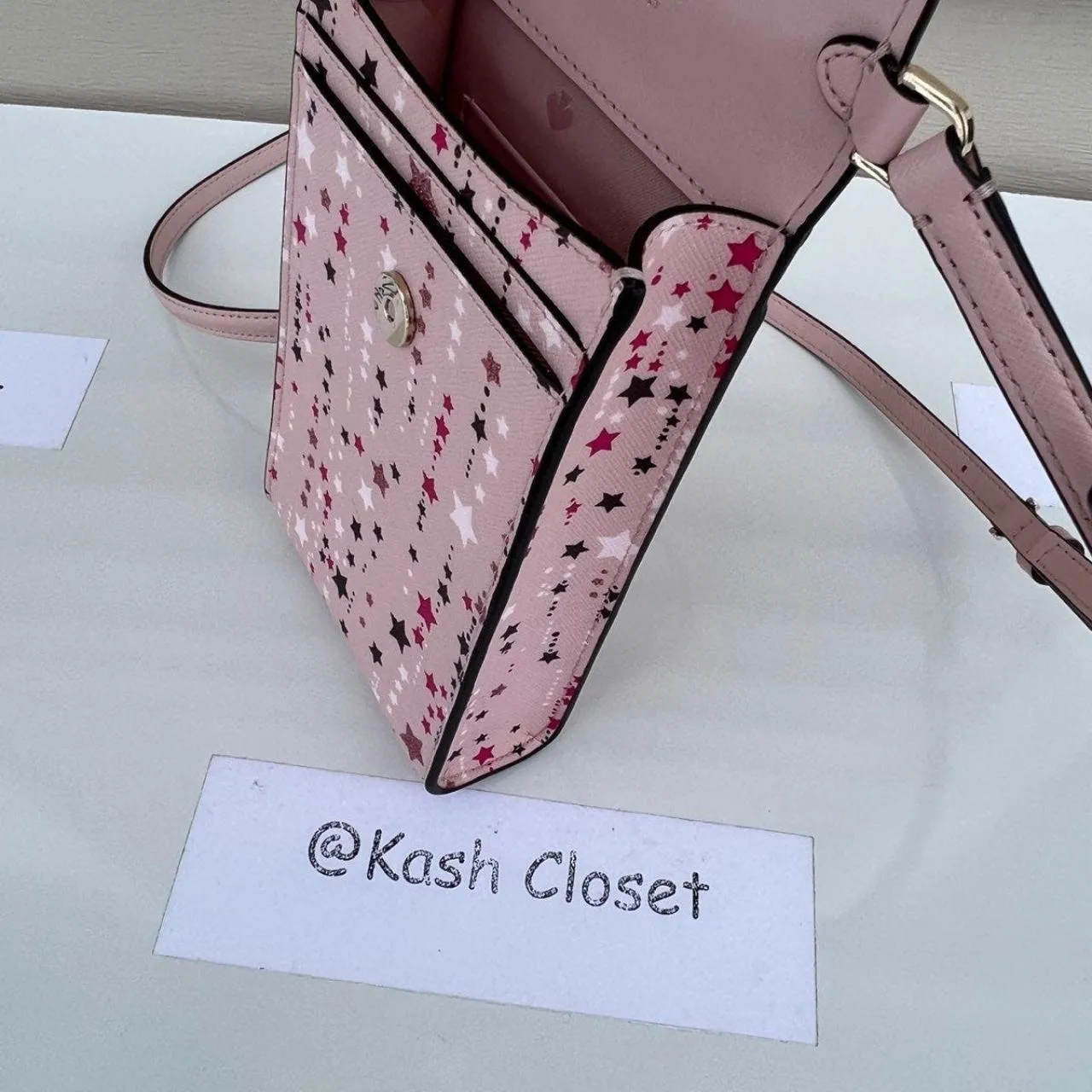 Kate Spade New York Pink Multi Phone Crossbody - Image 4