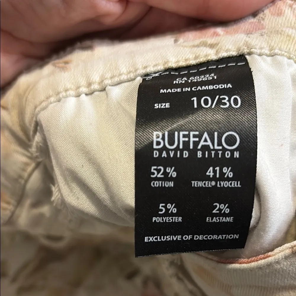 Buffalo by David Bitton 10/30 Havana Floral High-Rise Ankle Skinny Jeans - Image 6