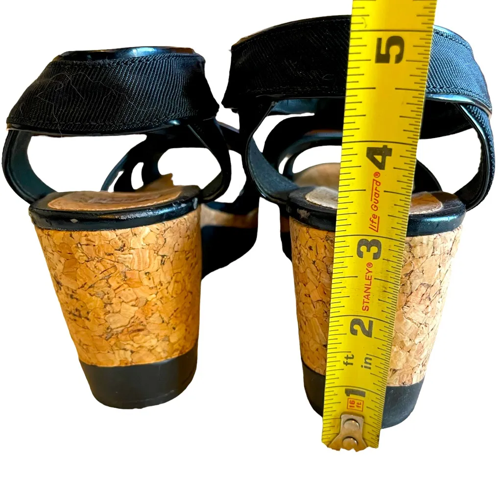 Camper Black Sandals Size 8 - Image 2