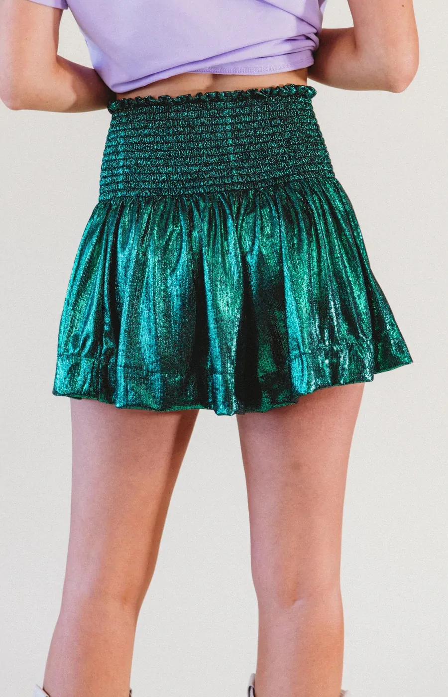 Queen of Sparkles Swing Shorts - Image 2