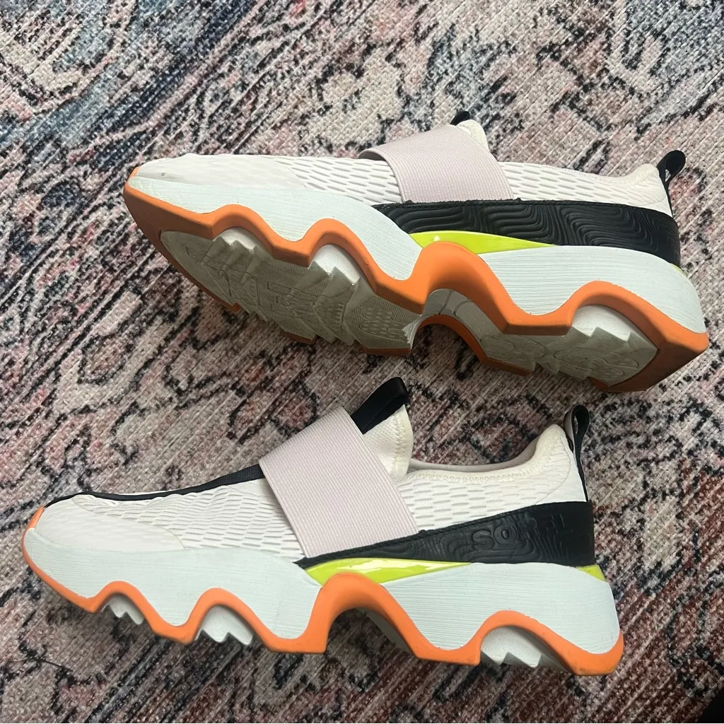 Sorel Kinetic Impact Strap Slip on Sneaker Sea Salt Koi Size 9.5 - Image 3