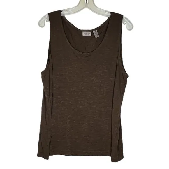Easywear by Chico's Brown Tank Top - Image 6