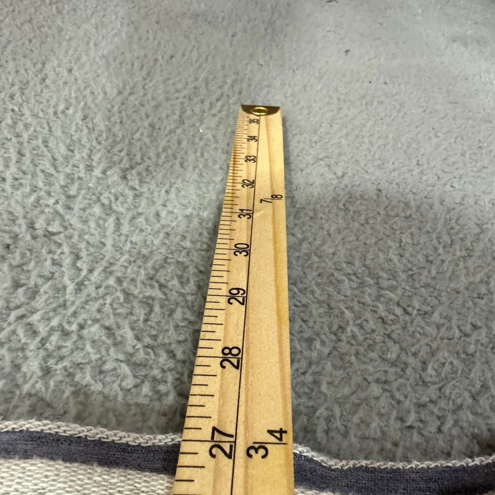 Soft Surroundings Top M Blue Striped Coastal Pullover Nautical Cottage Preppy - Image 4