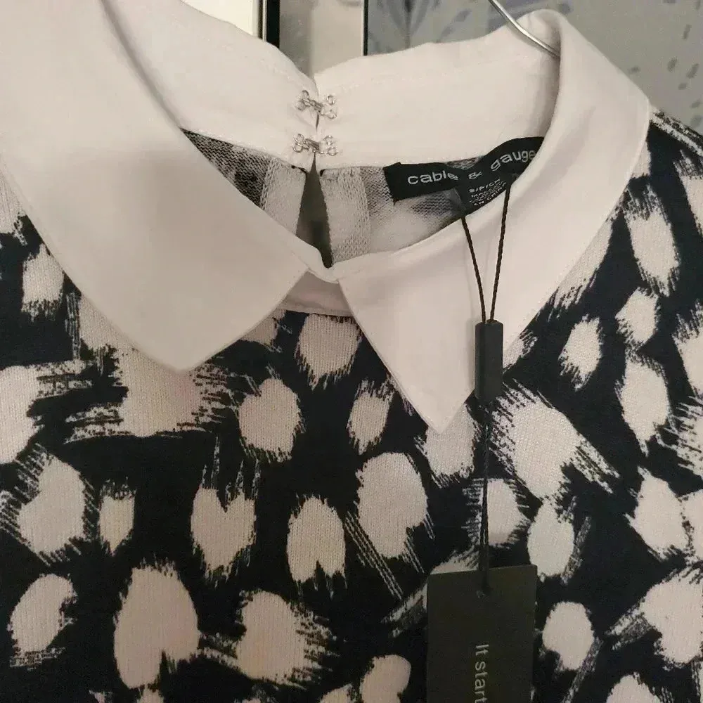 CABLE & GAUGE SWEATER - Image 2