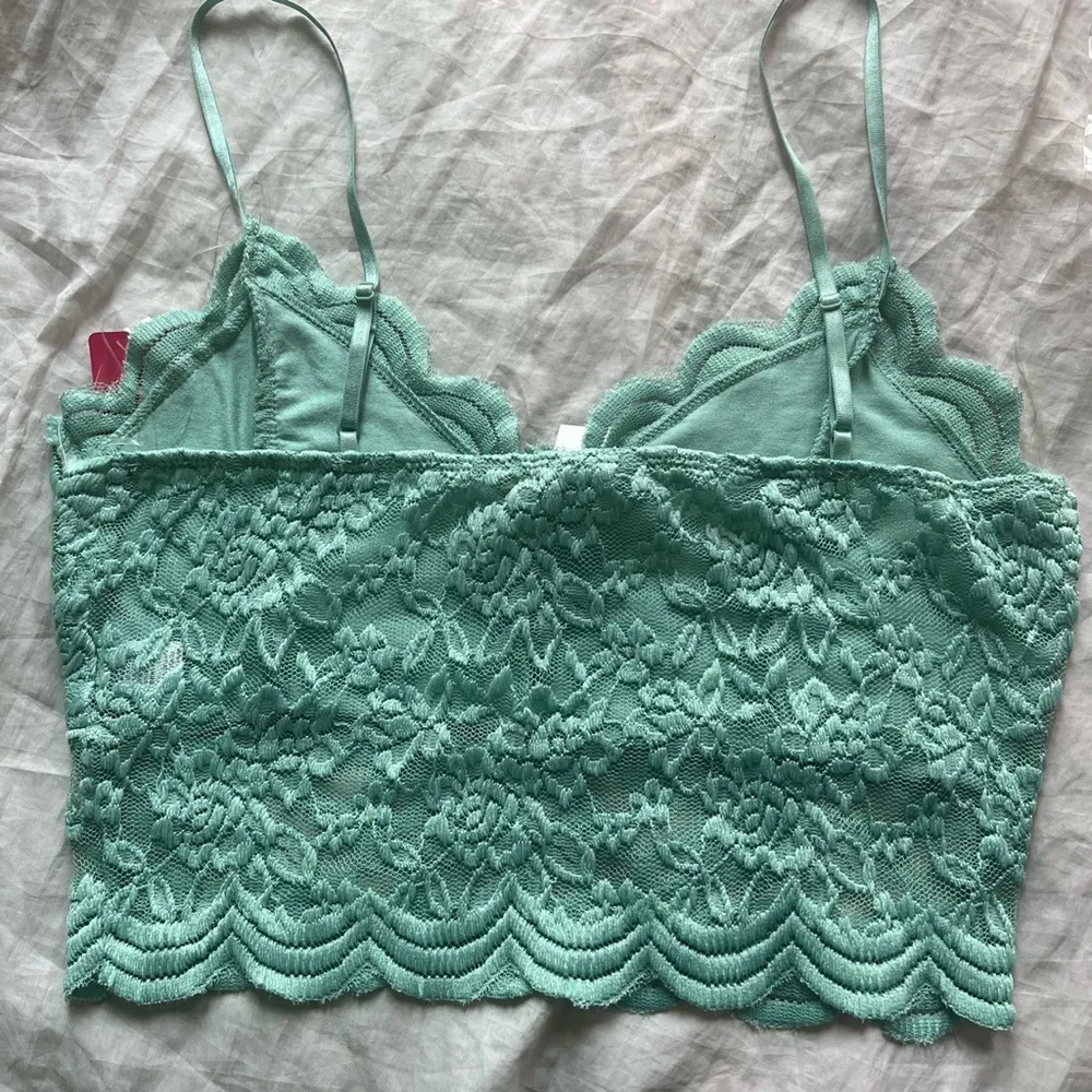 NWT Mint Green Lace Tank Top - Image 4