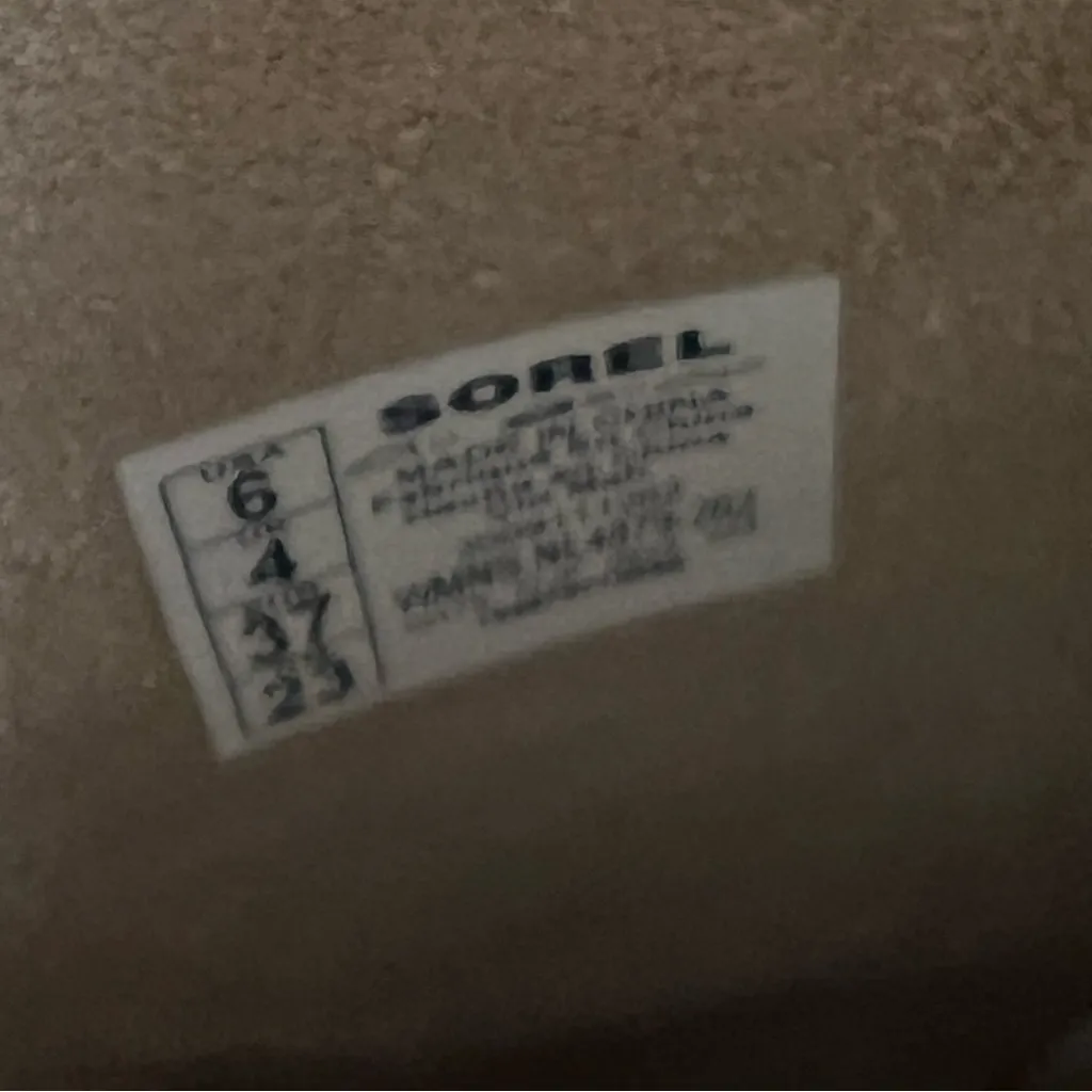 Sorel Women's Hi-Line Lace Boot US6 Canoe / Tawny Buff $185 - Image 7