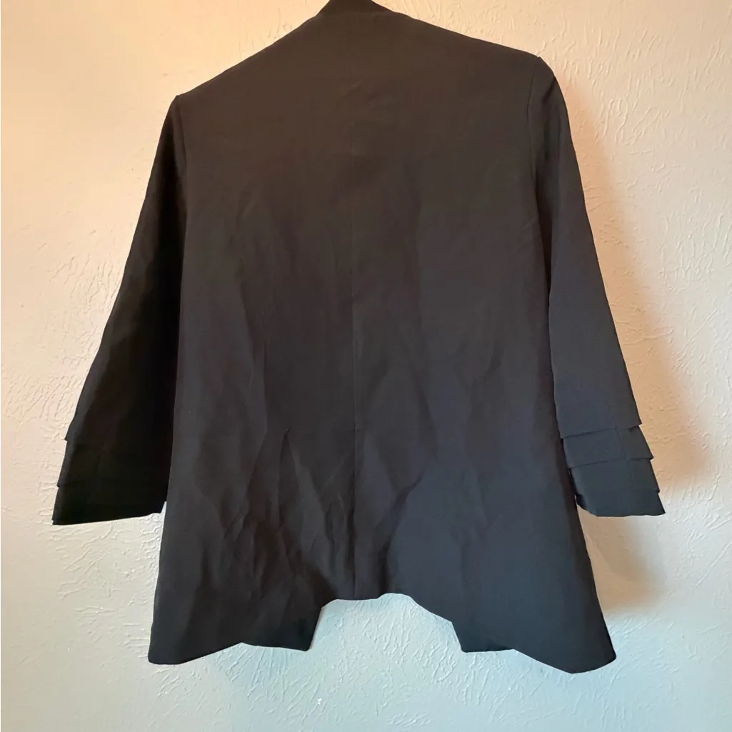 Black Blazer Jacket Size M - Image 4