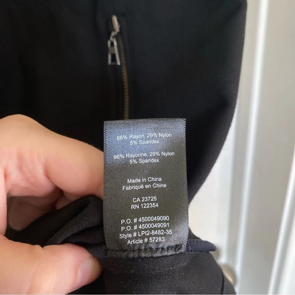 ARITZIA Talula Verona Dress Black Shift XS A Line Sleeveless - Image 7