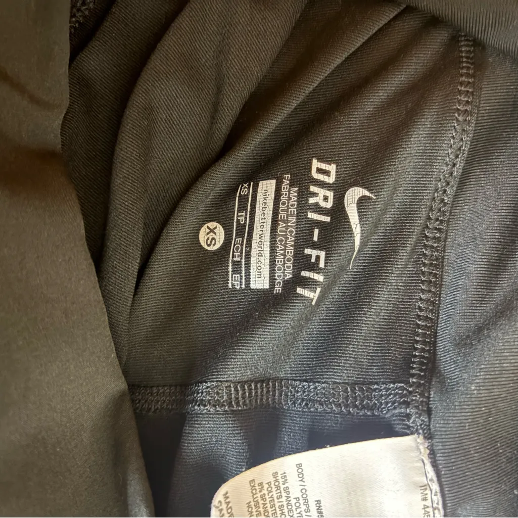 Nike Dri-FIT Skirt Black Size XS - Image 3