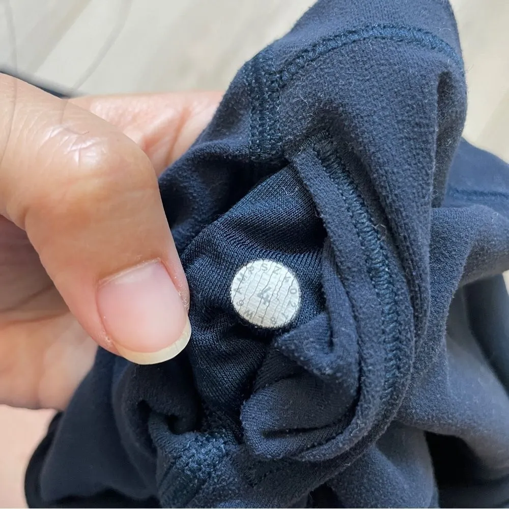 Lululemon Align Crop 21” Leggings Navy Blue (Size 4) workout athleisure gym - Image 2