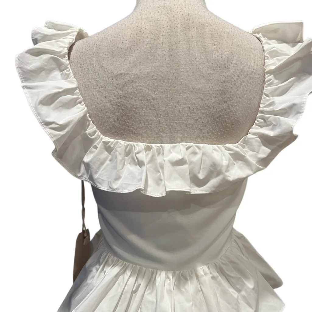 Sunday In Brooklyn Ruffle Cropped Top - Image 5