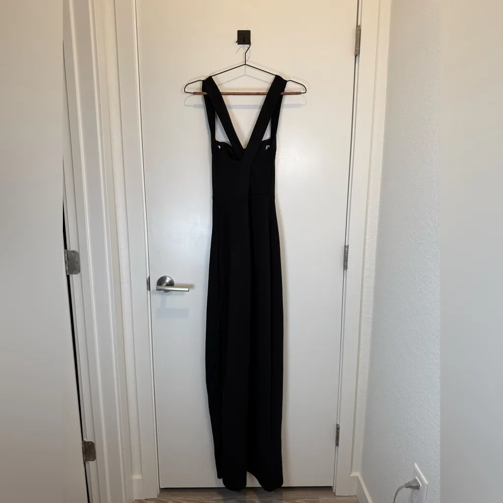 Lulu's Classic Black Strappy Dress - Image 5