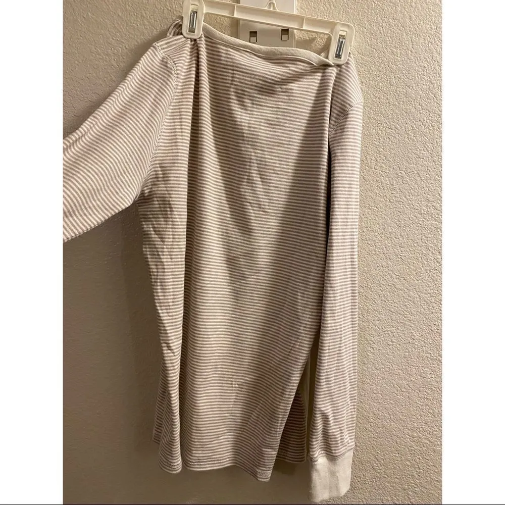 ✨HP✨Myriad Striped Thermal-Jersey Mix Henley✨ - Image 5