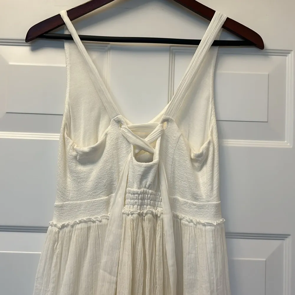 Anthropologie white / ivory dress. Saturday Sunday size small - Image 4