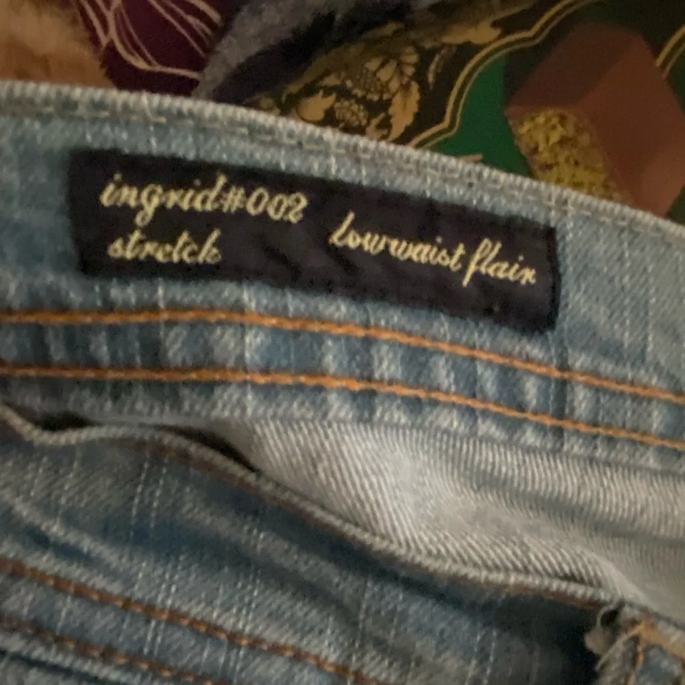 Citizens Of Humanity Womens Blue Denim Jeans Ingrid #002 Size 27 Low Waist Flare - Image 9