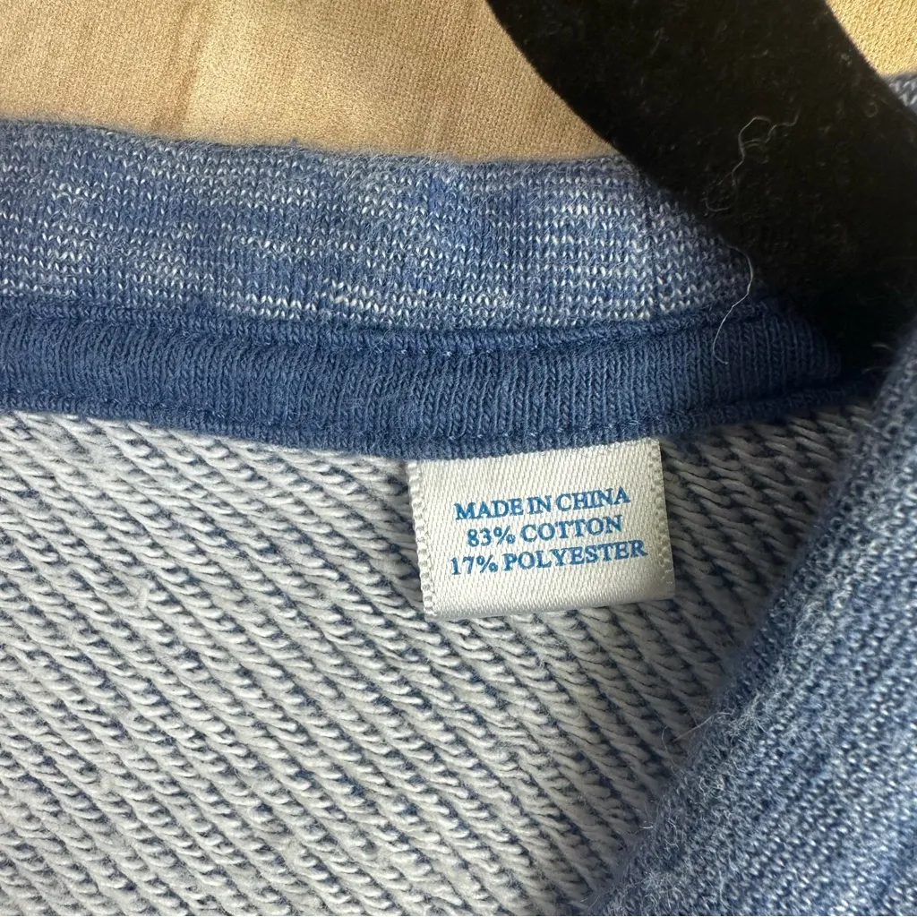 Southern Tide Blue Crewneck Sweatshirt - Image 4